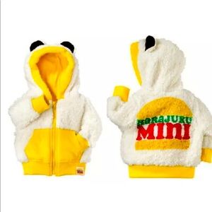 Harajuku Lovers Mini 6 months Sherpa Jacket/coat winter/fall girl/boy (neutral)